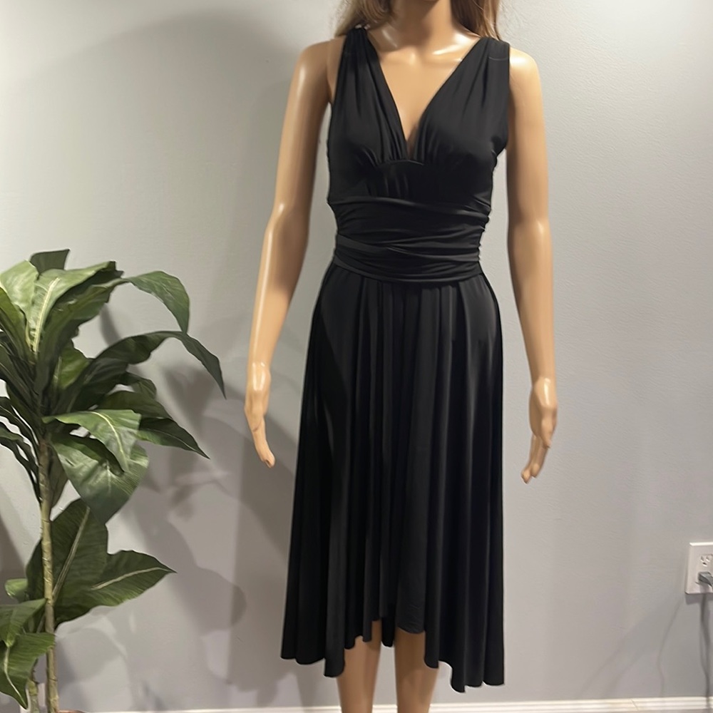 Vintage black dress beautiful size M